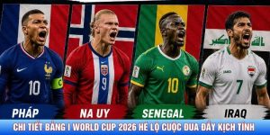 chi tiết bảng I World Cup 2026